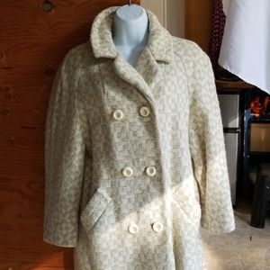 Vintage double breasted pea coat